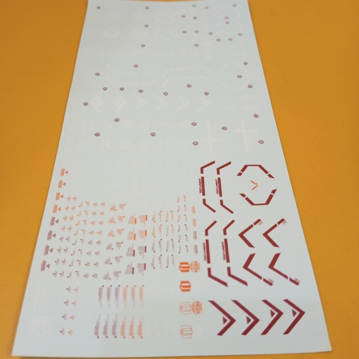 TESTAMENT DRAGON MOMOKO DRAMOK DECAL WATER SLIDE 1/100 GUNDAM MG