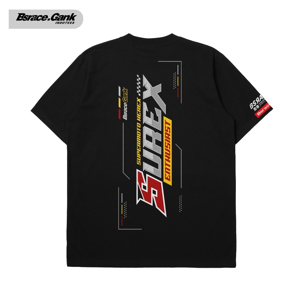 Kaos Surex Supermoto Herex Crf Klx Dtracker Baju Racing Supermoto COD - Bisa  Bayar Di Tempat