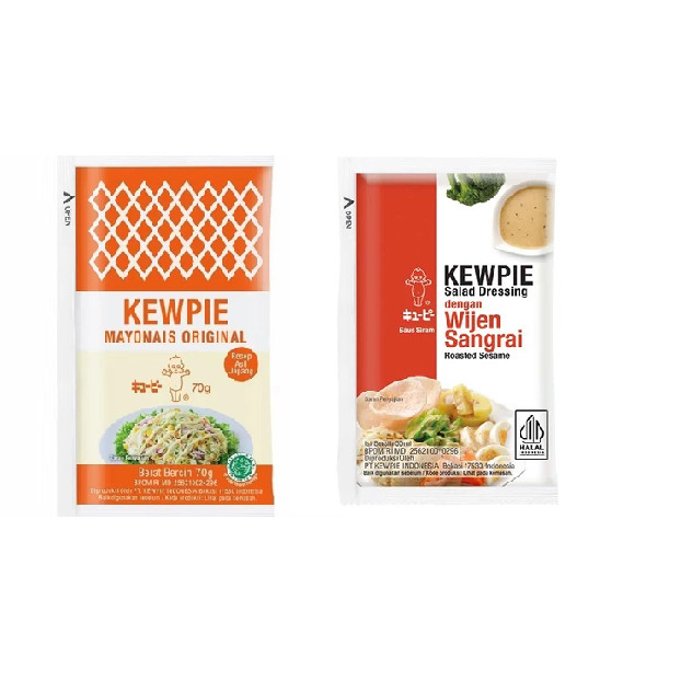 

WP - Kewpie Wijen Sangrai 50ml/ KEWPIE MAYONAIS ORI 70gr SACHET