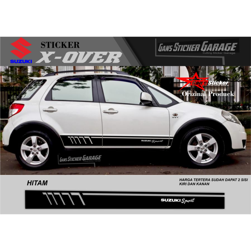 STICKER SUZUKI X OVER SUZUKI SX4 X-OVER YAW