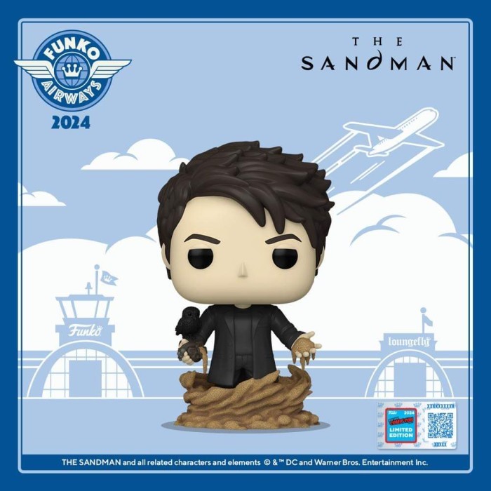 ORIGINAL Funko Pop The Sandman Dream 2024 Fall Convention Figure Crow