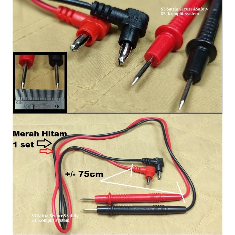 Kabel Multitester dt9205 dt830 dt830B dt266 830 Uni-T heles dekko zoyi