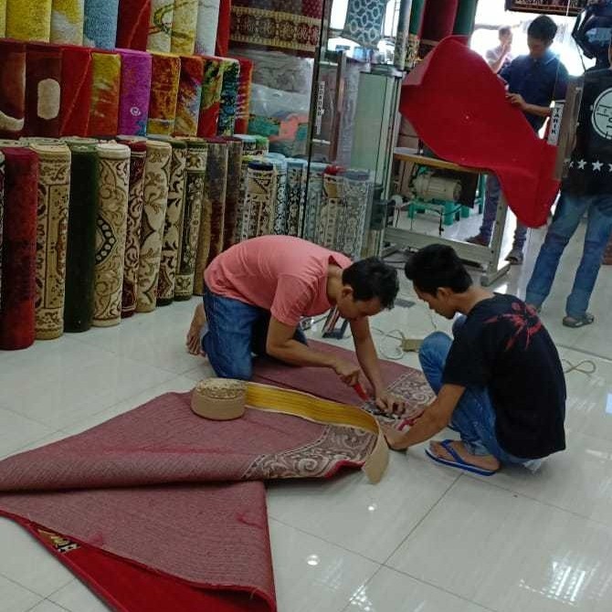 Sambung Karpet Per Meter Sambung Karpet Masjid Sajadah Mushola