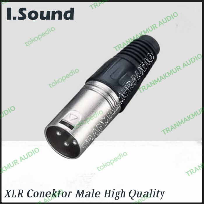 JJ99 Konektor Jack XLR Male Microphone Jack Canon