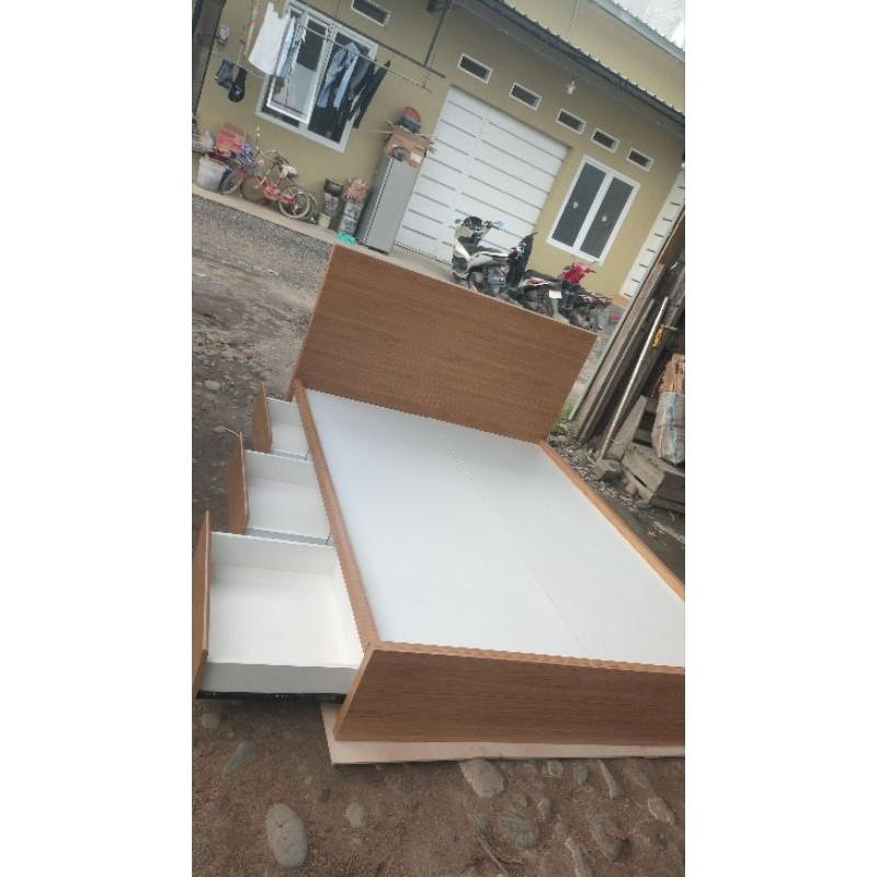 DIPAN HPL/RANJANG HPL STORAGE BED  DIPAN MINIMALIS