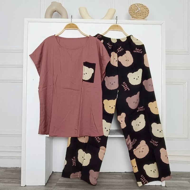 BAHAN PREMIUM / BABYDOLL JUMBO PANJANG / PIYAMA RAYON JUMBO