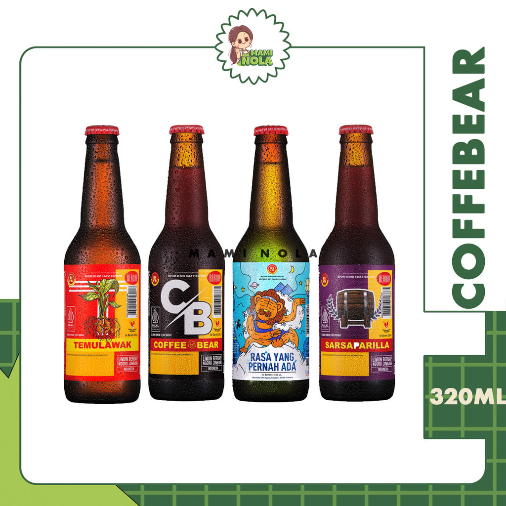 

Minuman Limun Beruap Ngoro Agung Coffe Beer Temulawak Sarsaparilla 320ml