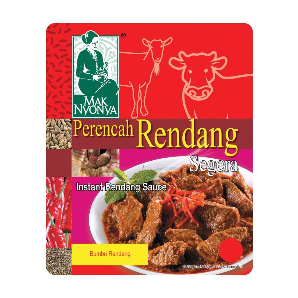 

Bumbu Mak Nyonya Rendang 100 gr - Rendang Sauce