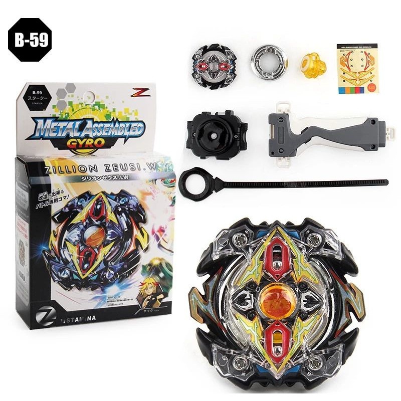 GANGSING BURST Mainan Beyblade Anak anak Gangsing Dengan Ripcord Dan Launcher Mainan Terlaris