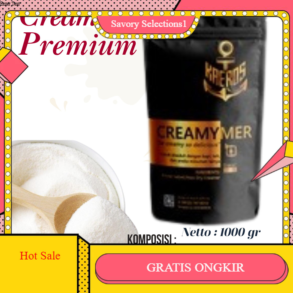 

【SAVORY】DISKON!! KRIMER 1KG
