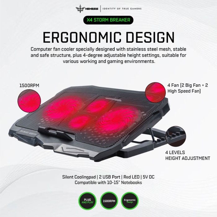 Coolingpad NYK Nemesis X4 Storm Breaker