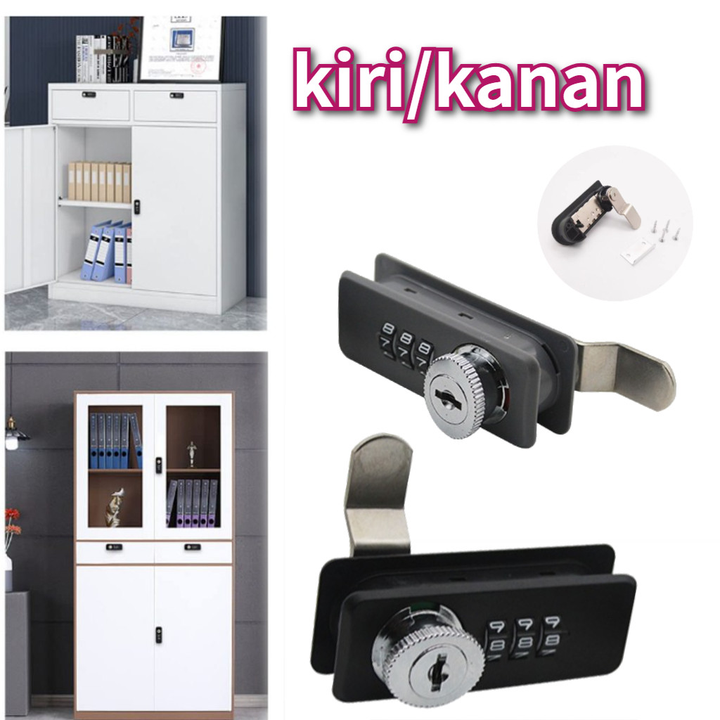 Kunci Loker Kunci Lemari Kombinasi Angka Combination Lock Dengan Kunci
