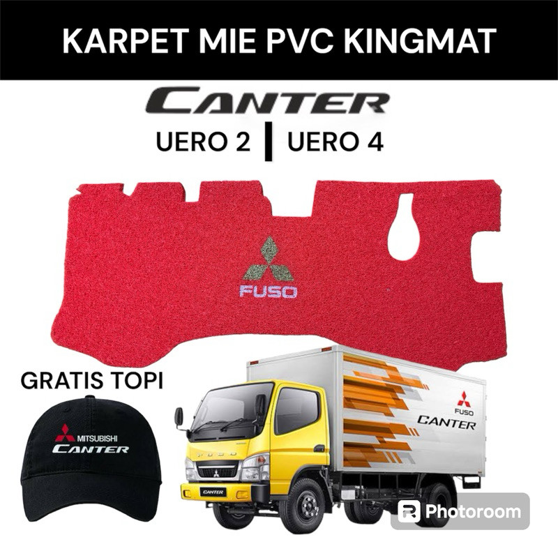 GRATIS TOPI karpet mie Canter 110ps canter 125ps canter uero 2 canter uero 4 gratis topi karpet truk