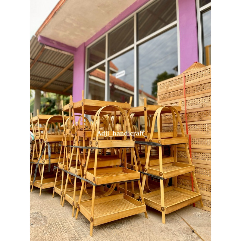 Rak Bambu | Rak Bumbu | Rak Buah | Tempat Buah | Rak Bambu Untuk Dapur | Rak Bumbu Kotak | Rak Bumbu