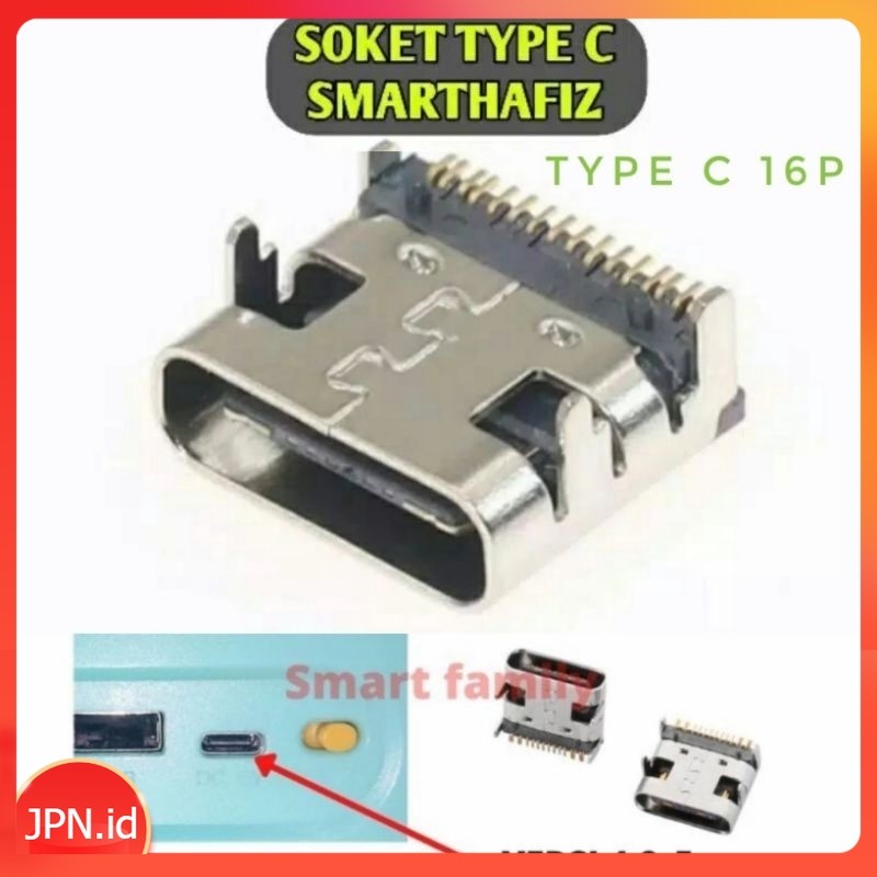 Sparepart AlQolam Socket USB Soket Smart Hafiz Versi 4 5 - JPN