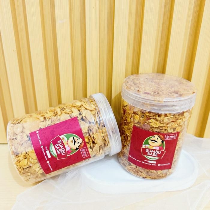 

BAWANG PUTIH GORENG 290gr mixs BAWANG MERAH GORENG 265gr [KEMASAN TOPLES] Super