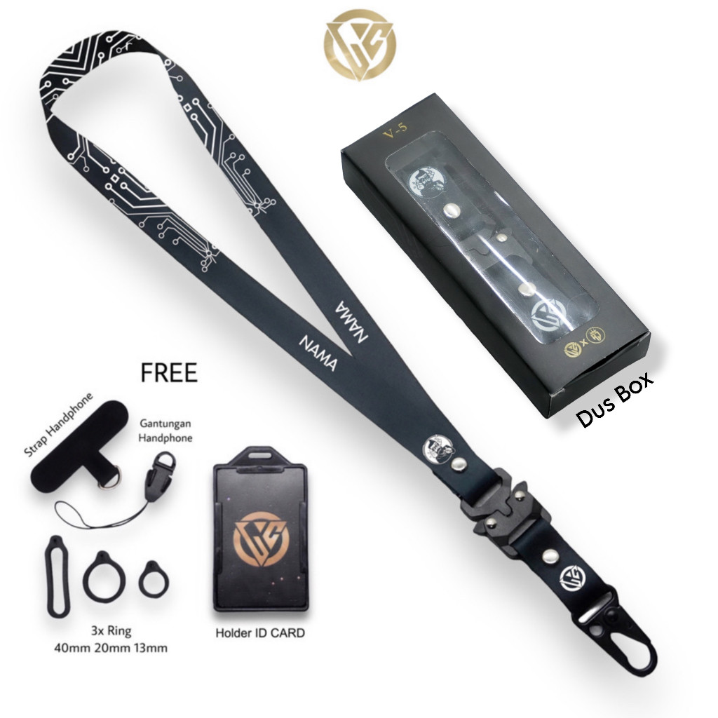 

Lanyard Craft Custom Nama Special Edition Circuit Board V1