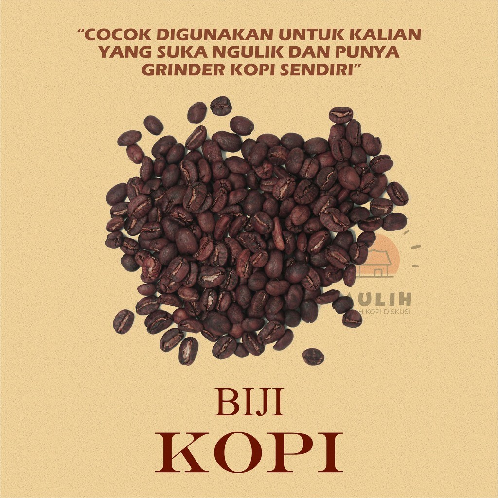 

JAMIN MURAH !!!Biji Kopi Bubuk Special Arabika Mulih Arabica Coffee Roast Bean 1Kg by Mulih kopi(BISA LANGSUNG ORDER)