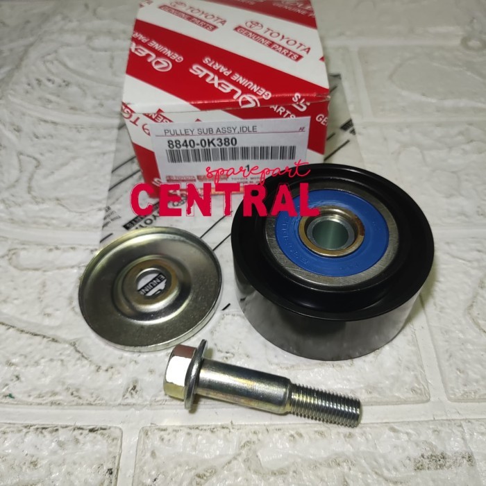 BEARING PULLEY PULLY IDLE AC TENSIONER FANBELT INNOVA HILUX BENSIN ORI