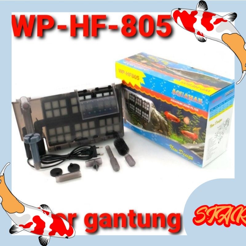 AQUAMAN WP HF 805 FILTER GANTUNG AQUARIUM AQUASCAPE