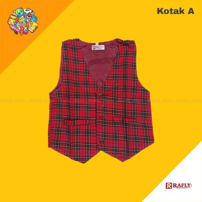 Rompi SD - Rompi Kotak SD - Seragam SD - Seragam Sekolah / Rafly Jaya - Kotak A, S
