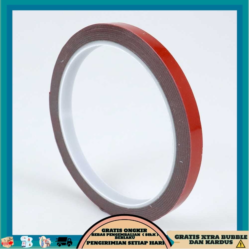 

TQK - TaffPACK Selotip Double Tape Acrylic 3M 8mm - SC-3M