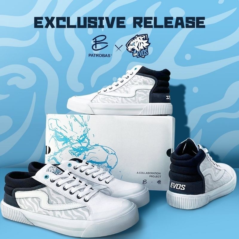 Sepatu Patrobas x Evos E-sport | Collaboration Patrobas Evos Esport Roar | Sepatu evos legend | Sepa