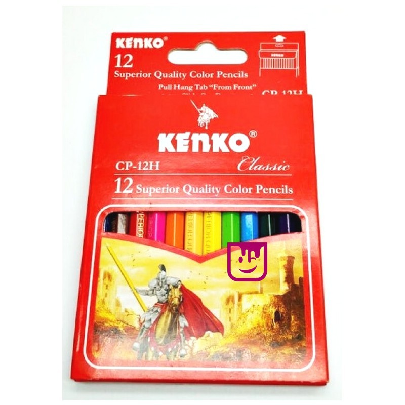 

Pensil Warna Kenko Pendek set 12 CP -12H