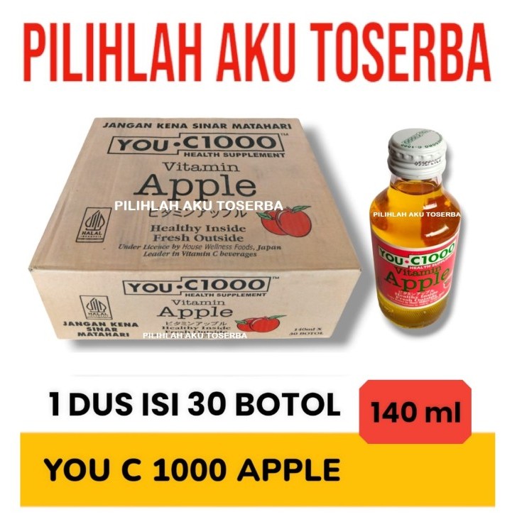 

You C 1000 / YOU C1000 APPLE vitamin C 140ml - (1 DUS + Bubble Wrap)