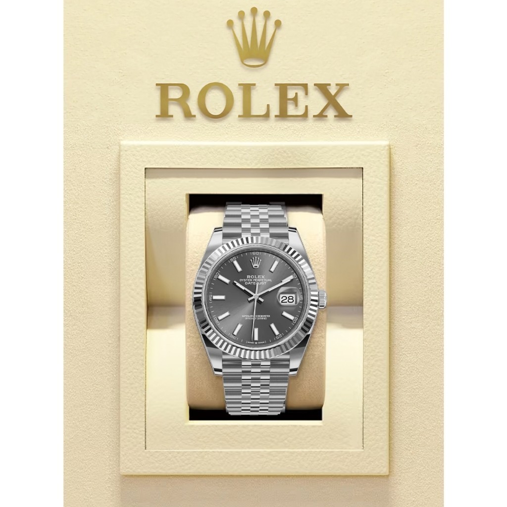 [NEW PROMO] Rolex Asli Original 100%  Datejust M126334-0014 jam tangan pria otomatis Jam tangan meka