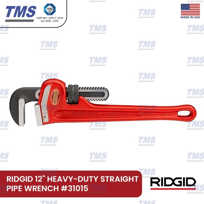 

Kunci Pipa Ridgid Pipe Wrench 12" #31015 Original