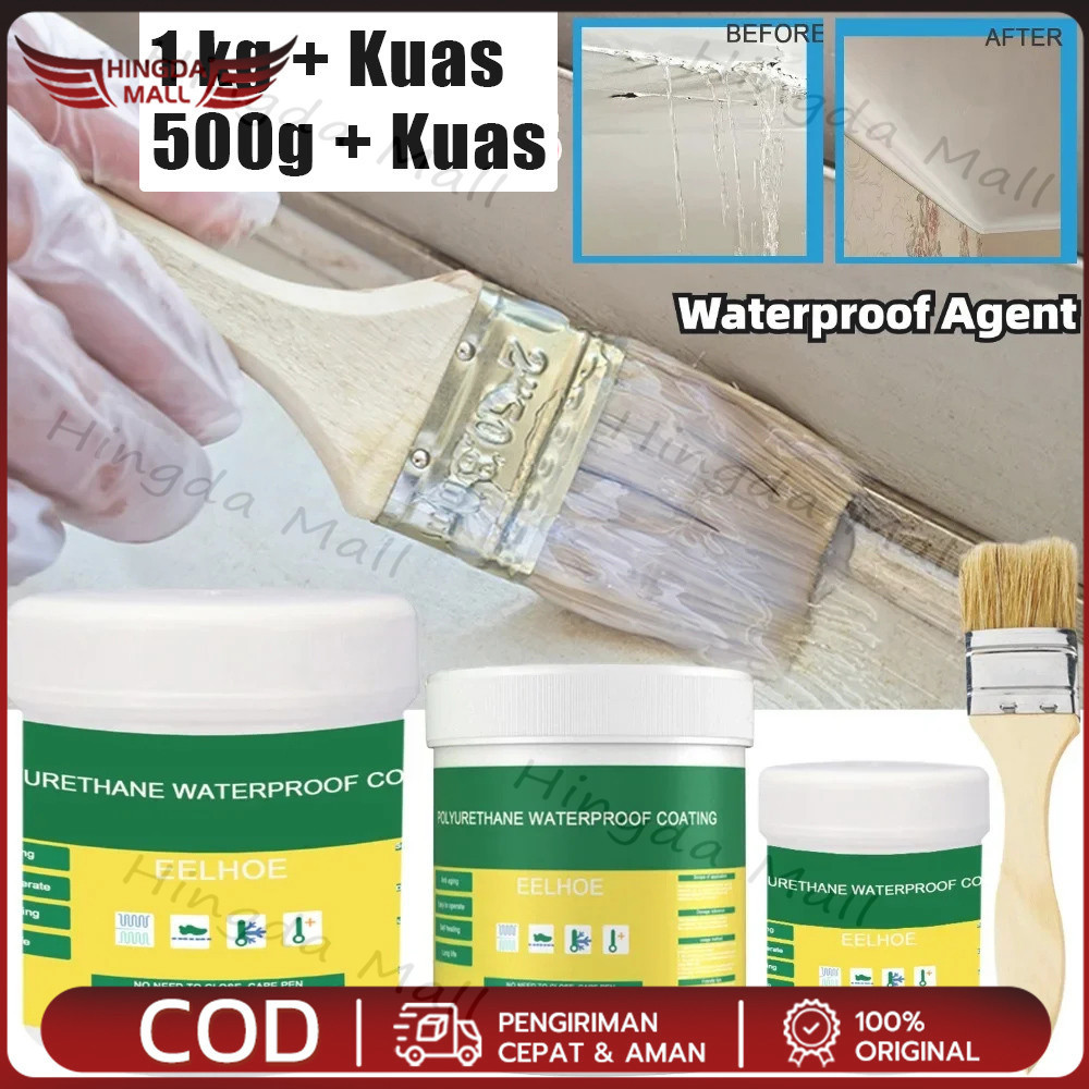 NEW Lem Anti Bocor Transparan Free Kuas Jaysuing Lem Transparan Anti Bocor Jaysuing Waterproof