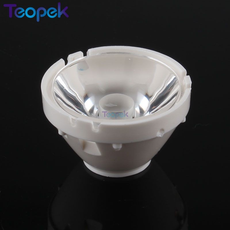 10pcs 21mm XML 15 30 45 60  Degree Reflector Collimator LED Lens For Cree T6 T5 U2 XM-L2 XM-L XHP50 
