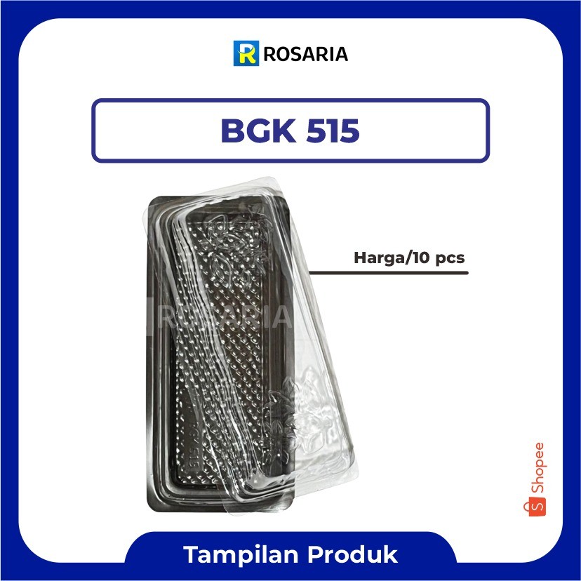 [ 10 pcs ] MIKA BGK 515 Merk MMP Plastik Cake Kue Jajan