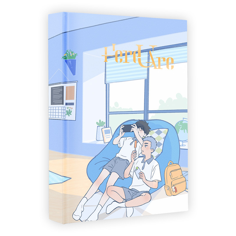 

Here U Are Comic Notebook Li Huan, Yu Yang Cartoon Characters Handbook Diary Weekly Planner Anime Around