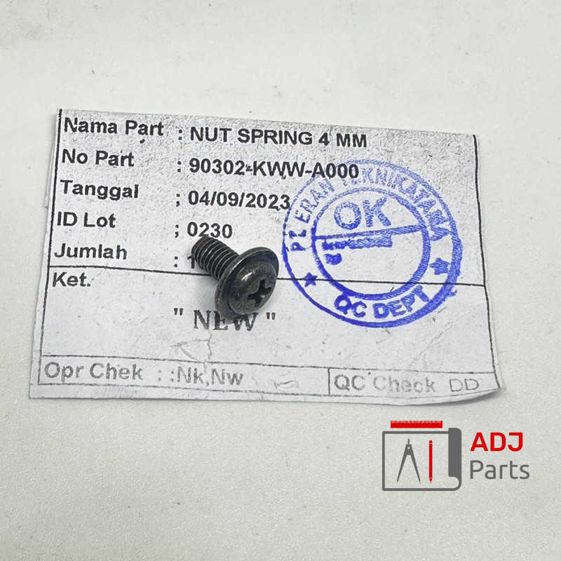 BAUT OBENG M5 BAUT 8 PENDEK ORIGINAL UNIVERSAL PANJANG 8mm ADJ