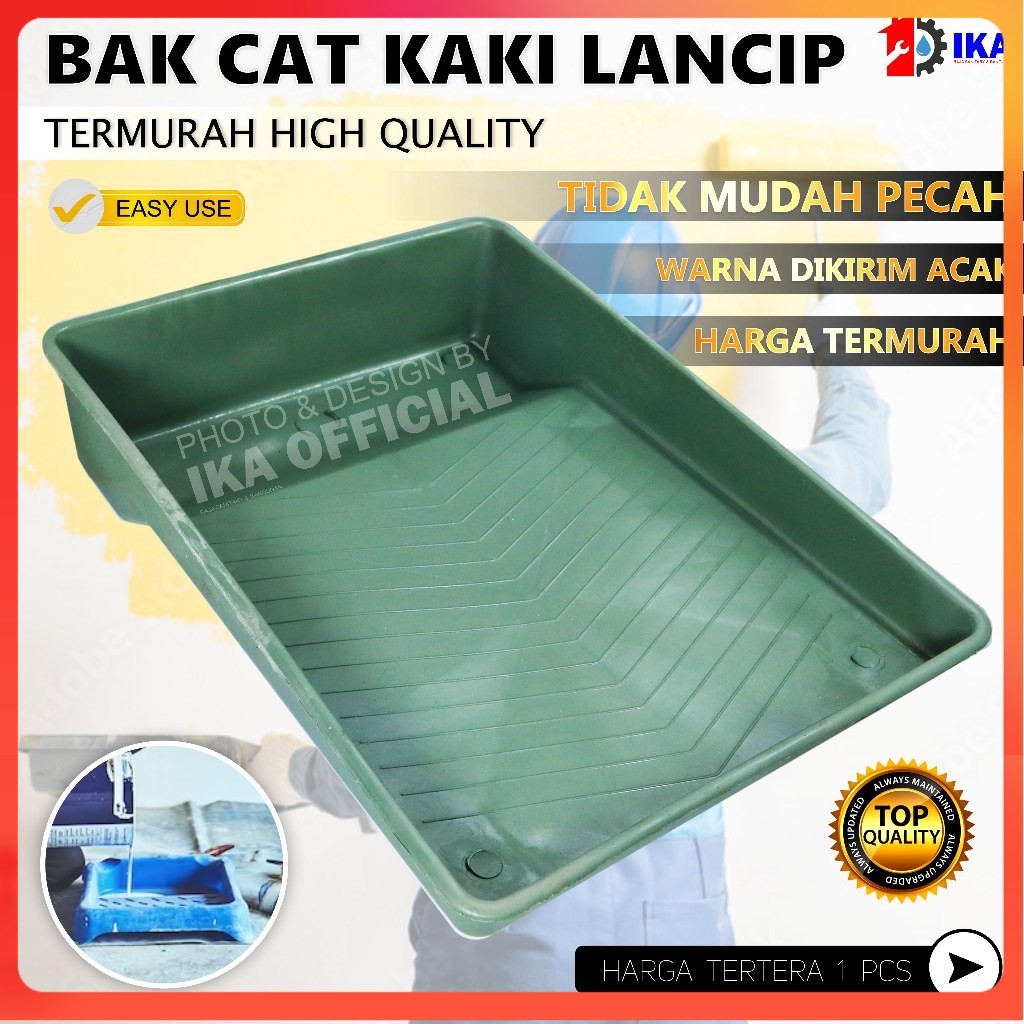 BAK CAT ROLL ANTI PECAH BAK CAT BERKUALITAS BAGUS DAN TEBAL TIDAK MUDAH PECAH Bak Cat - Bak Kuas Rol