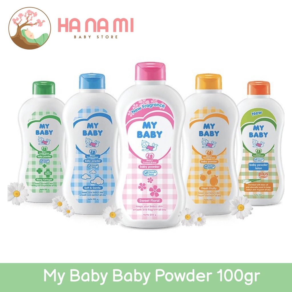 My Baby Baby Powder 100gr - Bedak Bayi