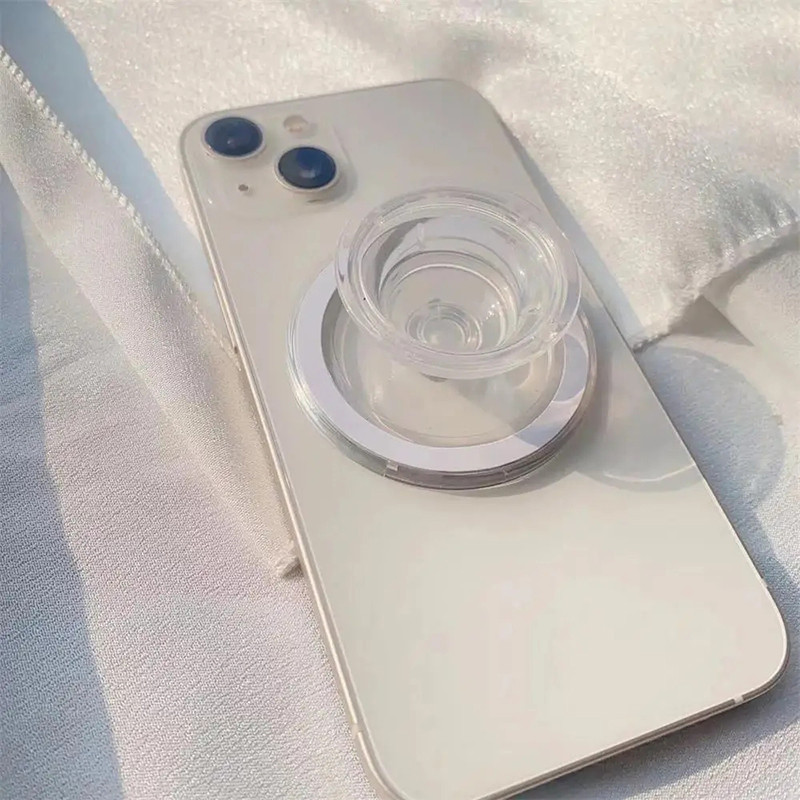 

For Magsafe Cellphone Grip Tok Griptok For IPhone Samsung Mac Series Magnetic Phone Socket Pocket Expanding Stand Phone Holder