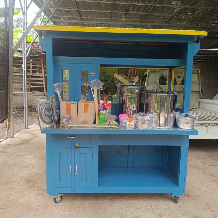 gerobak bakso mie ayam super komplit