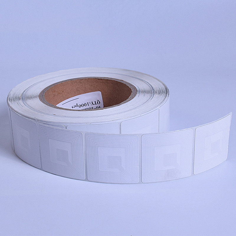 

1000pcs/roll RF 8.2Mhz EAS Soft Label Blank 4x4cm,rf Anti Theft Sticker,Supermarket Retail Store Security Alarm Label