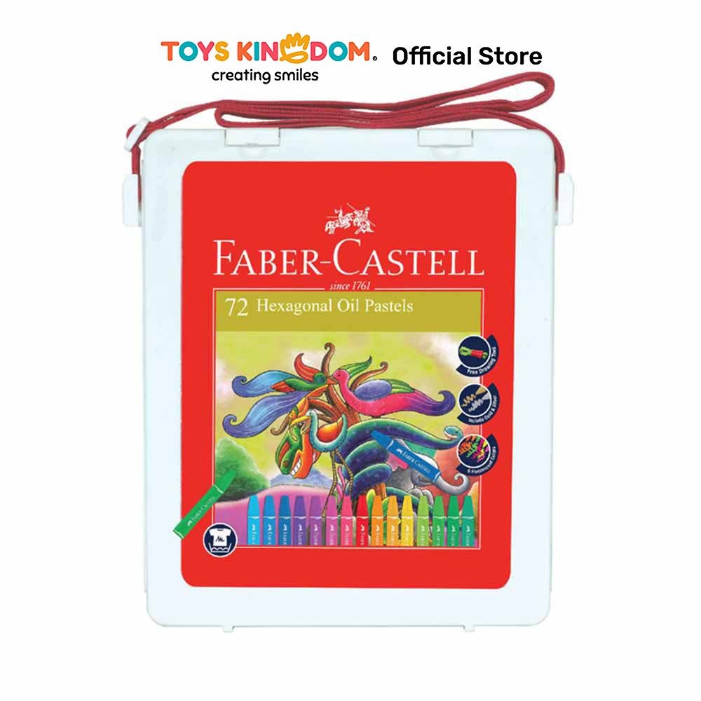 

Toys Kingdom Faber Castell Set 72 Pcs Oil Pastel Hexagonal 120172 Crayon Alat Tulis Warna Warni Alat Mewarnai Perlengkapan Sekolah Anak Peralatan Menggambar