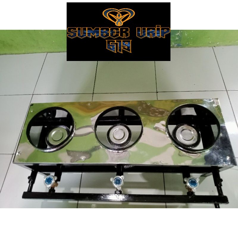 Kompor Serabi solo Martabak mini 3 tungku