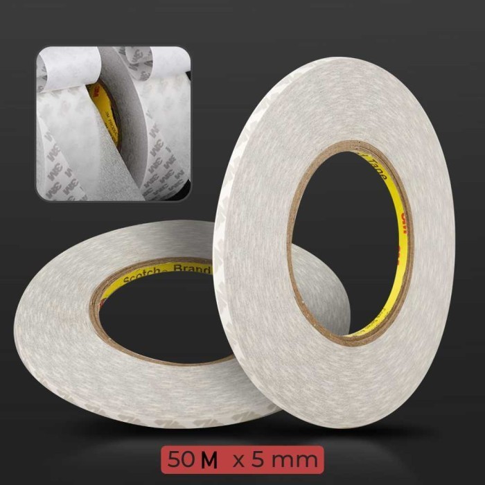 

SPCR Lakban Double Side Strong Sticky Glue Tape 50M ZCNKT0