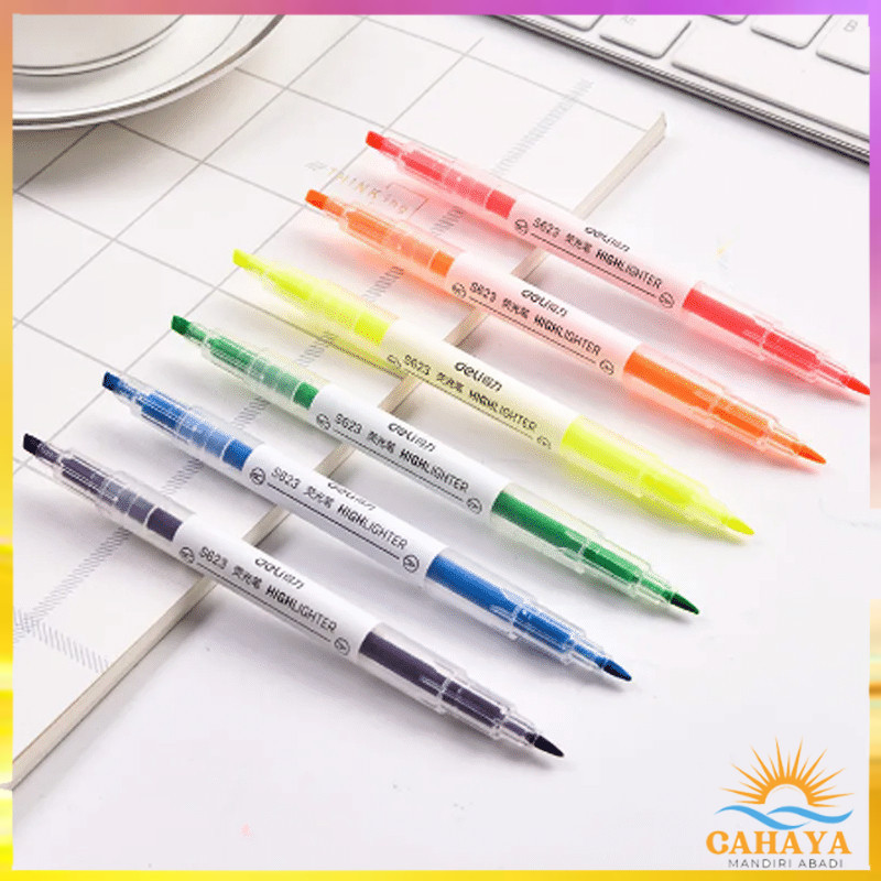 

CAHAYA MANDIRI ABADI6 PENSIL WARNA STABILO SET 6PCS 2 SISI 2IN WARNA WARNI PASTEL PANJANG MEWARNAI ANAK SEKOLAH