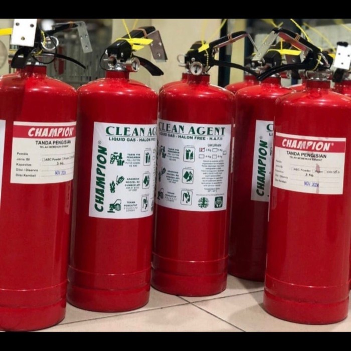 Apar Champion AF11 6kg Hatrone Liquid Gas Bersih Clean Agent