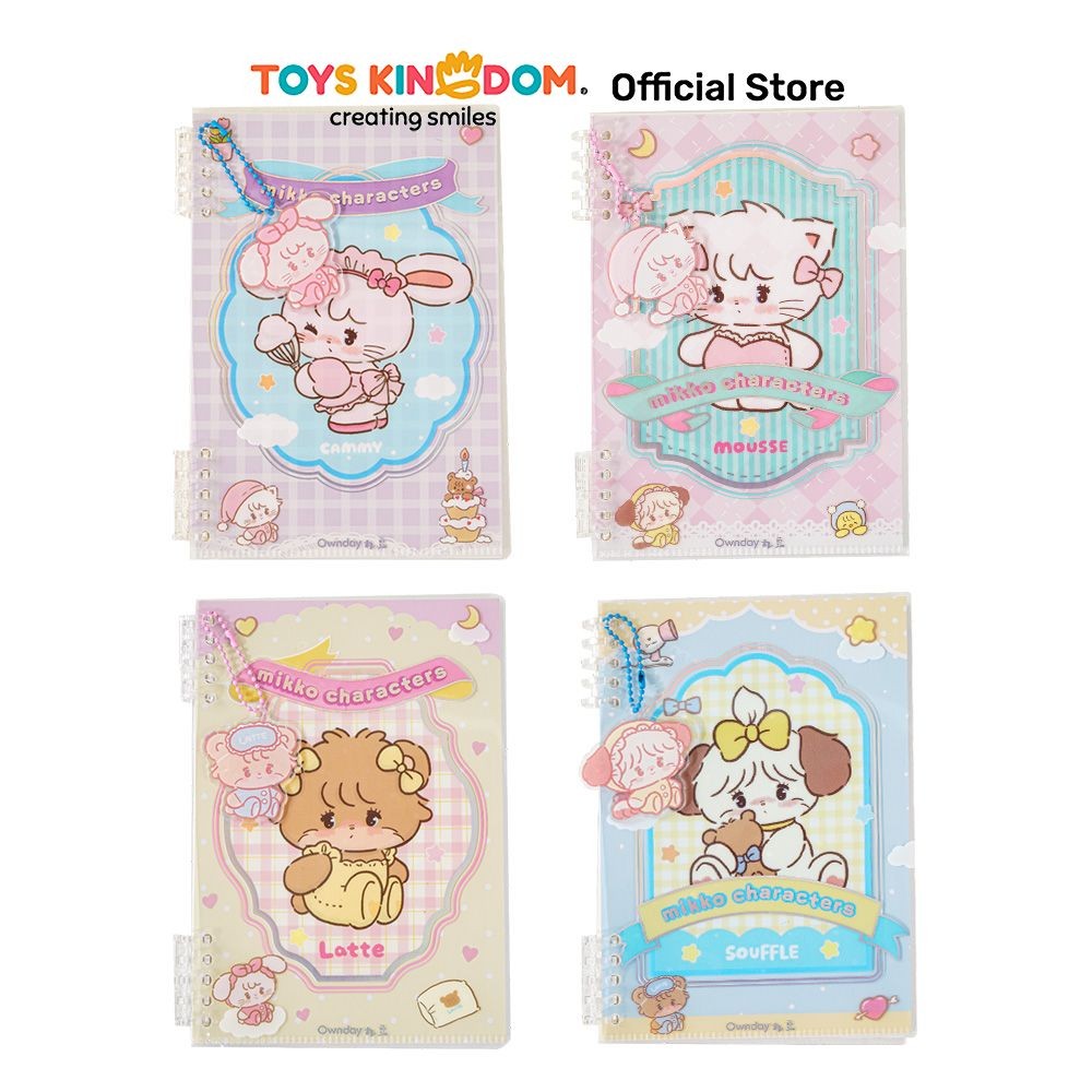 

Toys Kingdom Joytop Notebook Soft Cover Loose Leaf Mikko Series Random Buku Tulis Catatan Diary Weekly Planner Agenda Journal Perlengkapan Alat Tulis