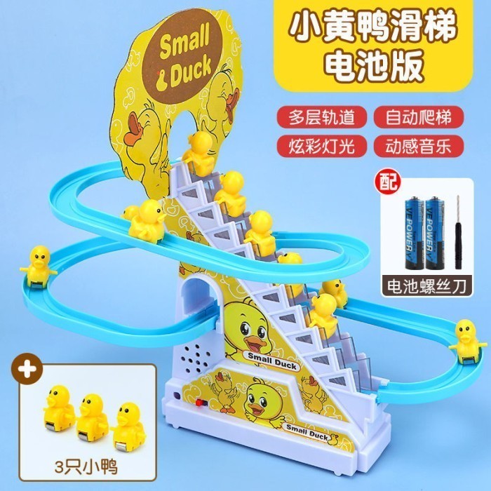 

ACEH.BA 116643 STOK TERBATAS MAINAN ANAK SELUNCUR TANGGA BEBEK / SLIDE DUCK / TRACK - PENGUIN, TANPA BUBBLE