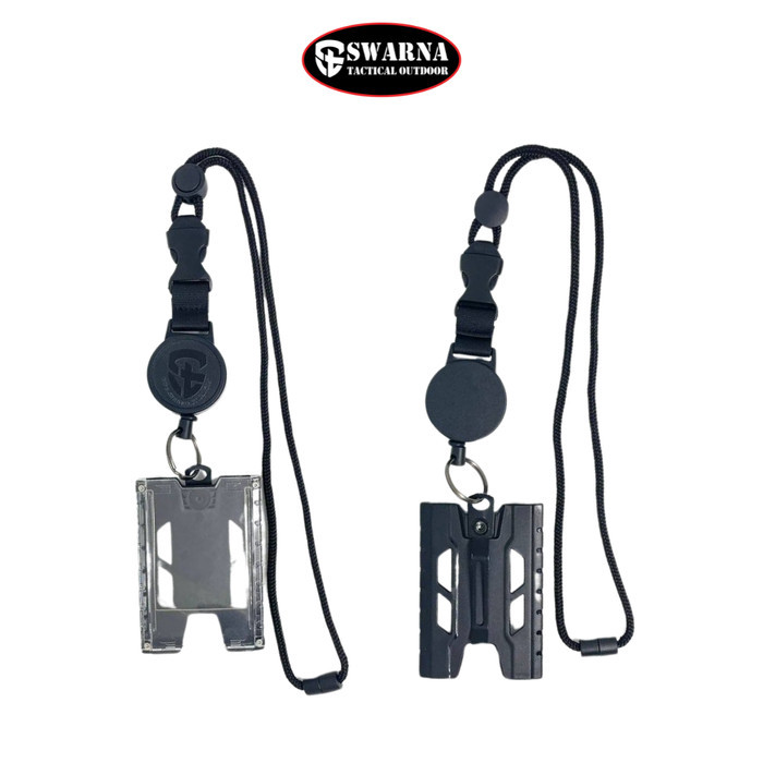 

Lanyard Tali Paragon - Lanyard Tactical - Lanyard ID Guard - Name Tag - Swarna Tactical - Polymer+Lace