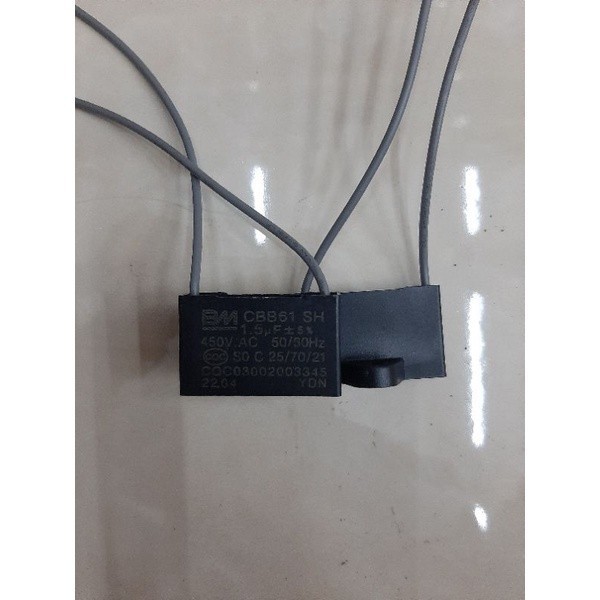 Kapasitor Kipas Angin 1.5 uf RRT 16inch
